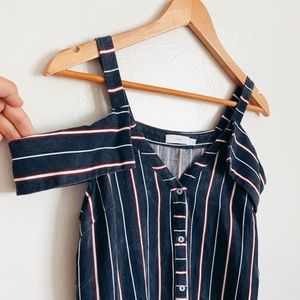 Lush Midi Off the Shoulder Dress